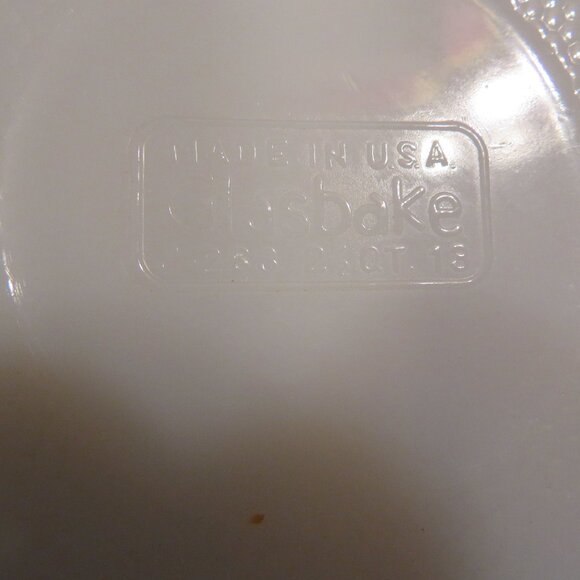 Glasbake J263 Divided Casserole Dish 2.5 QT Vintage (K507) - Picture 6 of 6